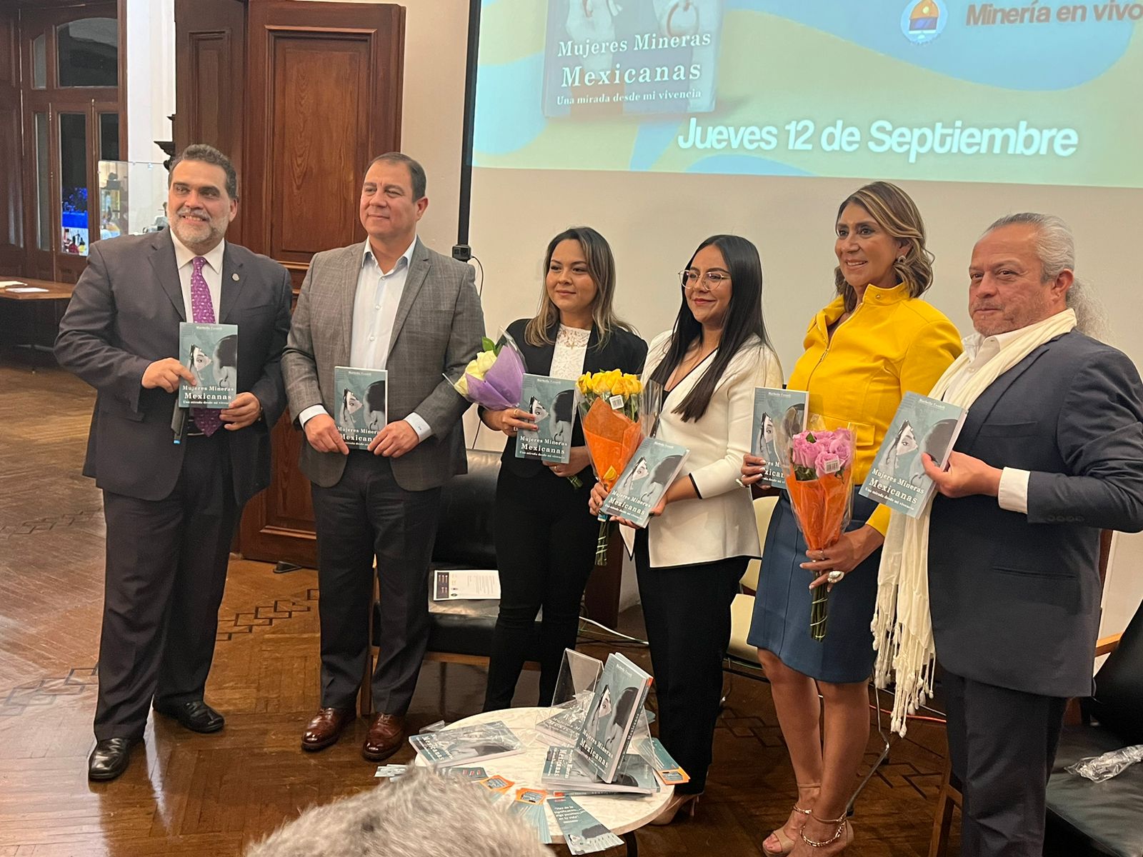 Presenta Marbella Centell “Mujeres Mineras”, un reconocimiento al valor y dedicación de las mujeres de la industria