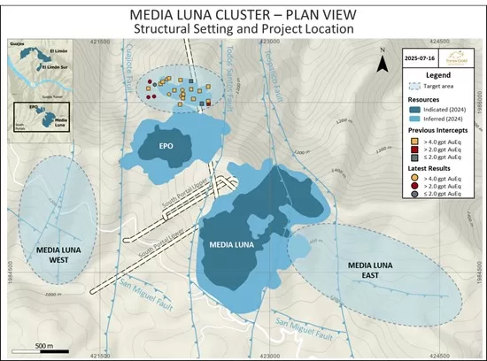 Media Luna. Torex Gold