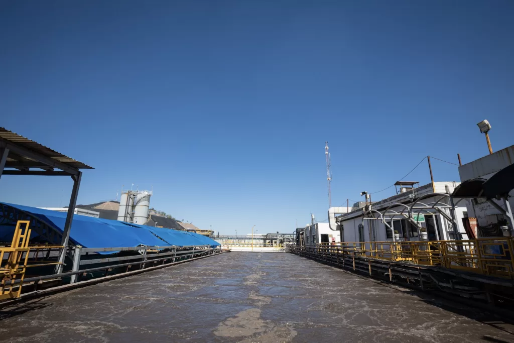 Peñoles, sistema de agua tratada