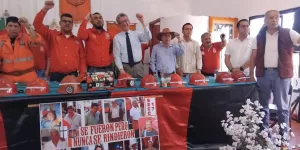 Taxco, 18 aniversario huelga. Sindicato Minero
