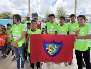 Heliostar Metals en alianza con la Fundación Fútbol Más, culminó con éxito su campamento comunitario, que benefició a 127 habitantes de las localidades de San Agustín y San Lucas