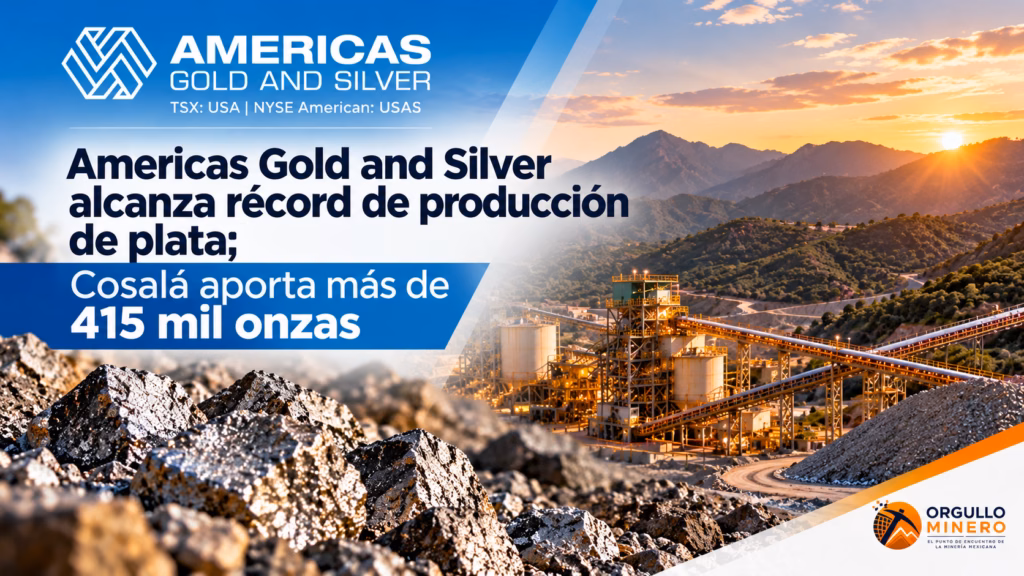 Americas Gold and Silver alcanza récord de producción de plata